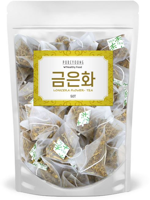 퓨어영 국산 금은화티백 50개입 금은화차, 1봉, 50개, 1개