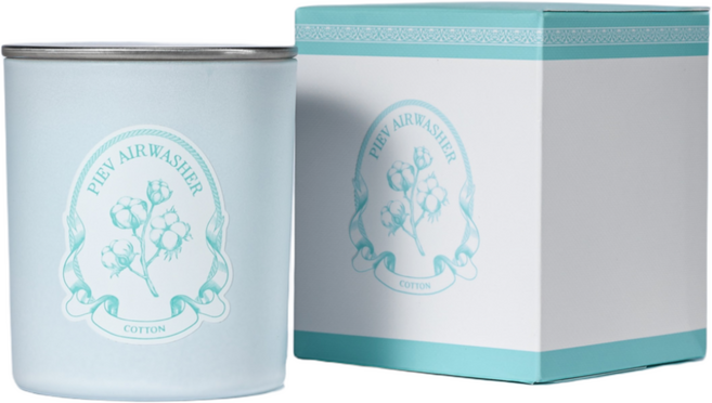 [본사공식몰] 피에브 에어워셔 고체 탈취제 냄새 제거 코튼 향, 250g, 1개