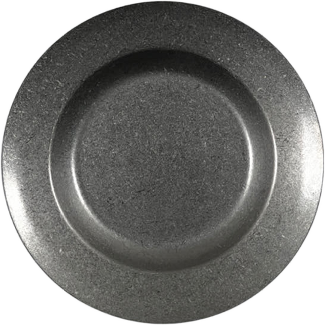 304 스텐 원형 접시 그릇 파스타, 2개, 실버