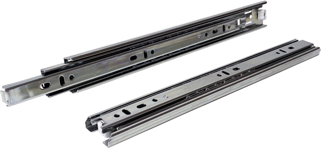 헤펠레 볼레일 서랍레일 가구 책상 서랍장 3단 레일, 레일3단H광폭250(1조), 1개