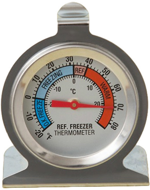 냉장고 냉동고 전용 아날로그 온도계, 1개