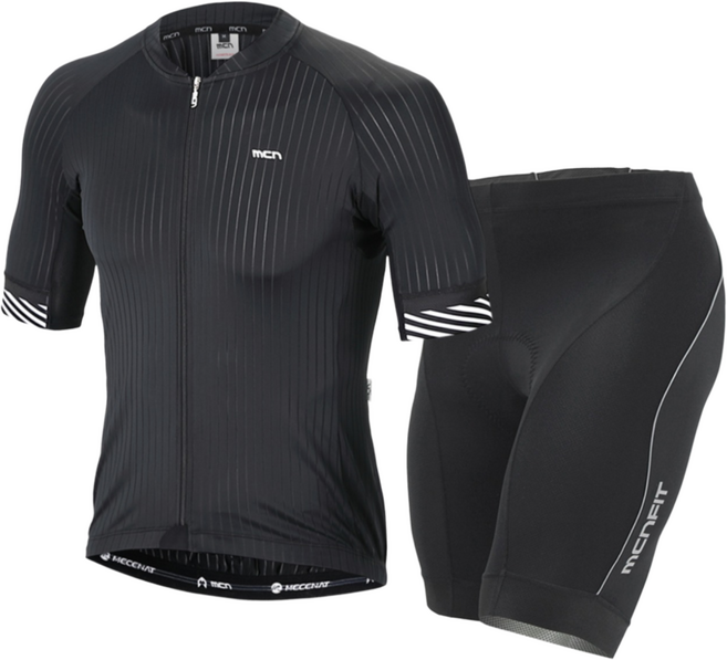MCN 3D 자전거 사이클 라이딩 복장 반팔 여름 의류 상하의 세트 패드 포함 기능성 져지