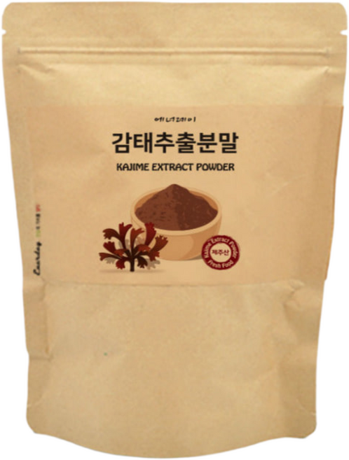에너데이 제주감태 감태추출물 분말 가루 감태 갈조류 생감태 감태분말 플로로타닌 면역력 해양폴리페놀 효능 추천, 2개, 150g