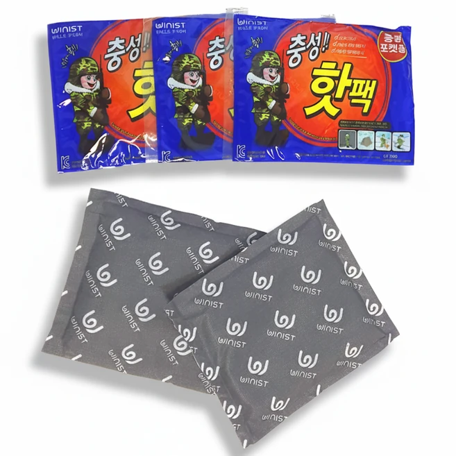 라온행복 국내 1위 충성핫팩 포켓용 주머니용 100g, 80개 - 쿠팡