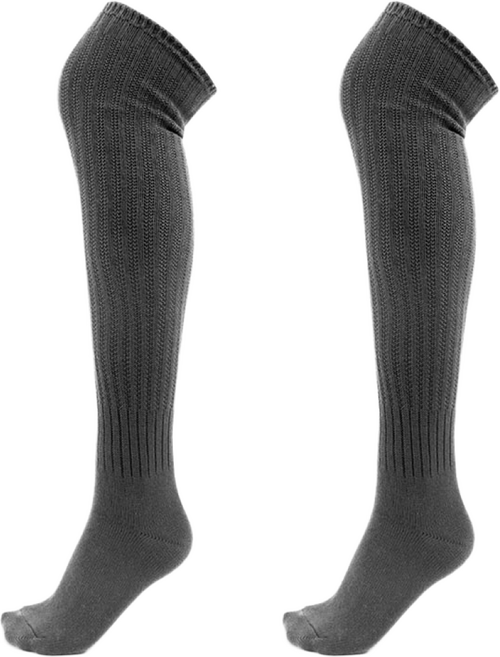 데비 논슬립 필라테스 요가 투톤 골지 니삭스 04 2켤레