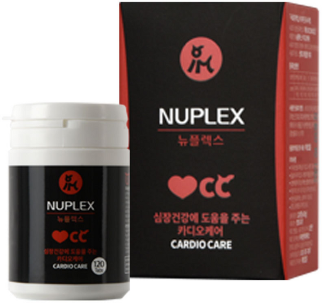 아이앤지메딕스 반려동물 뉴플렉스 영양제, 120정, 심장, 1개