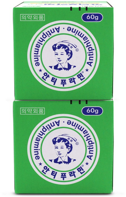 유한양행 안티푸라민 연고, 2개, 60g