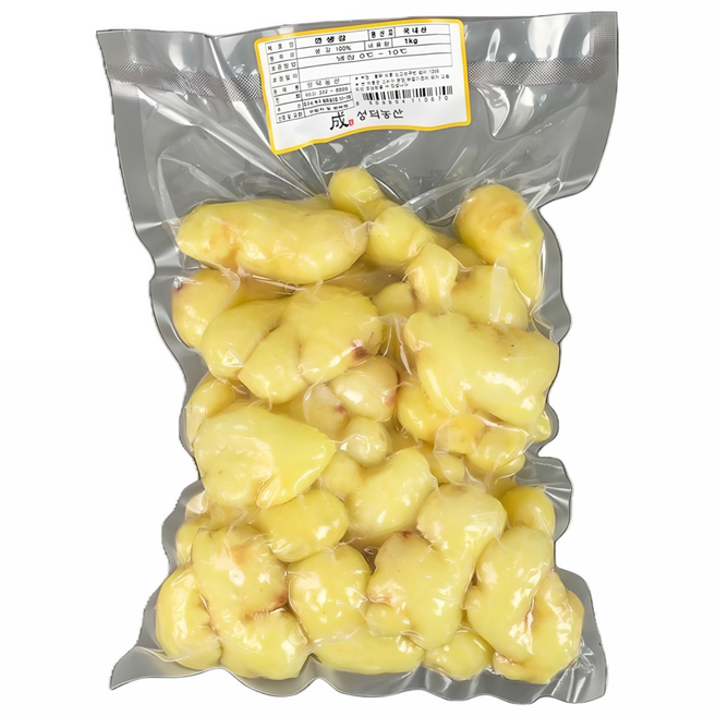 성덕농산 국내산 안동 깐생강 1kg (80%기계탈피), 1000g, 1개