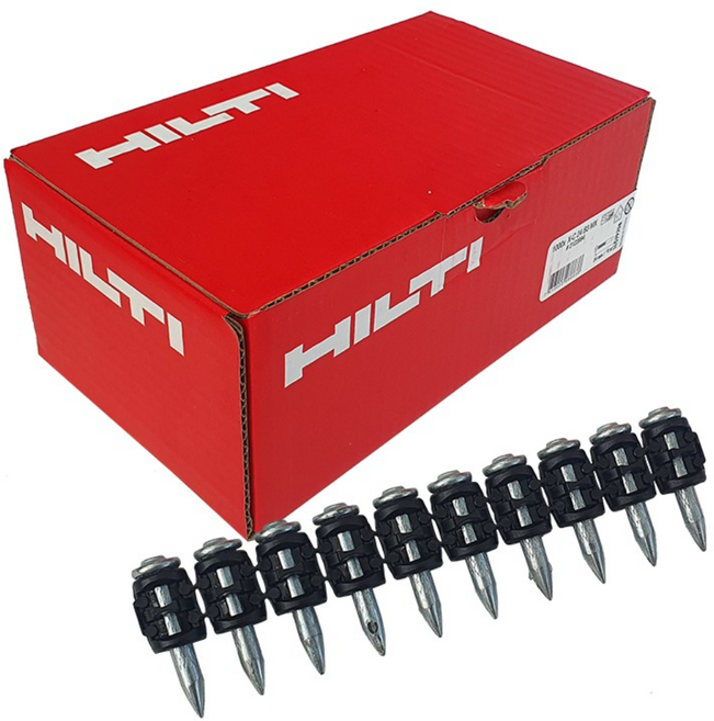 HILTI 힐티 BX3 전용 노가스핀 X-C B3 MX 20MM(1000발), BX3용 노가스핀 20MM 1곽(1000발), 1세트