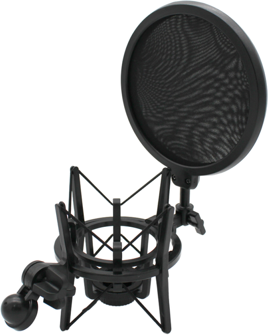 [디보이스]YL-101/쇼크마운트+팝필터 세트/팝스크린/쇽마운트/마이크스탠드용품