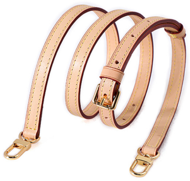 L사 미니 호환 리폼 숏핸들 가죽스트랩 가방끈 체인줄, 1.2cm, 100-120cm