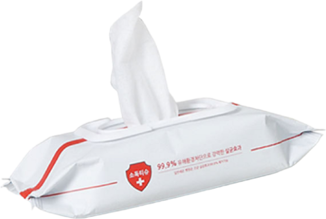 메디와이퍼 손소독 물티슈 캡형, 80매, 12개