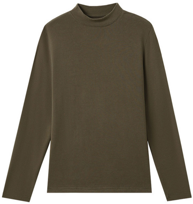 언에스온 슬림 울 반목폴라 하이넥 티셔츠