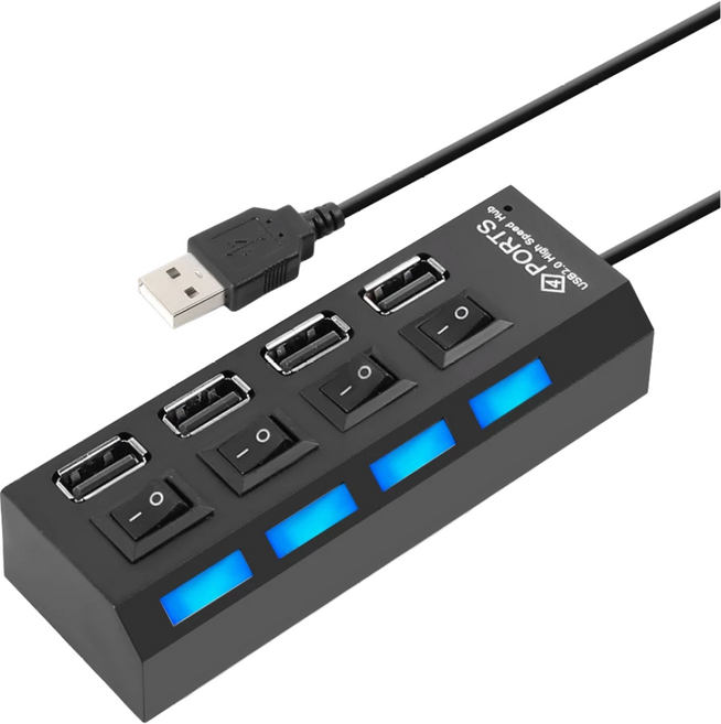 도코니 USB 4구 허브, 1개