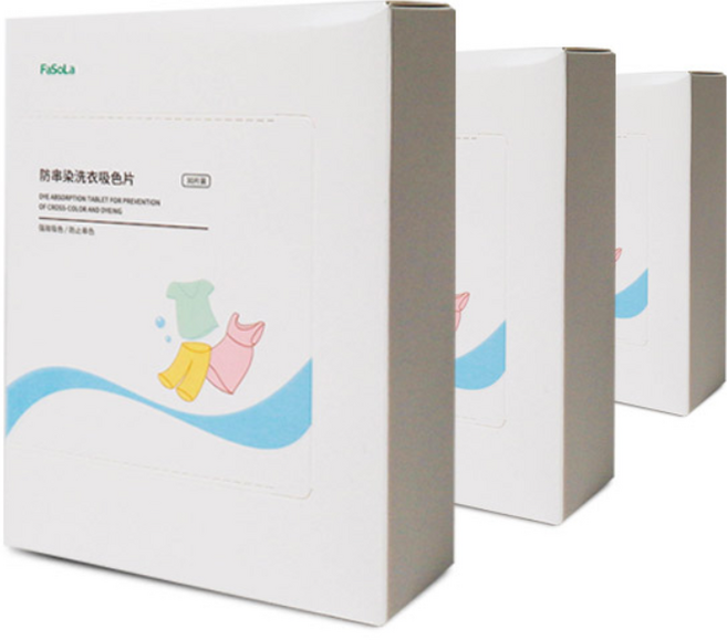 마켓플랜 이염방지 세탁시트, 3개, 30개입