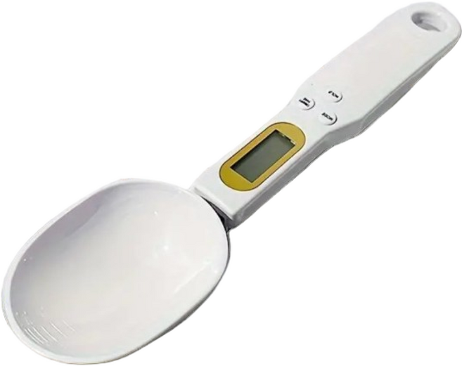 디지털스푼저울 스푼형전자저울 비료계량저울 반려동물사료계량 건전지내장