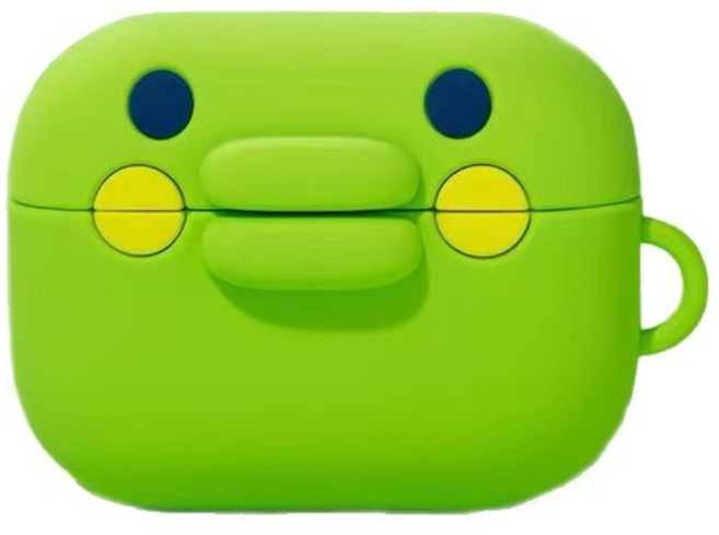 케이스몽 다마고치 주댕치 에어팟 케이스 그린 보호 커버, AirPods Pro 3