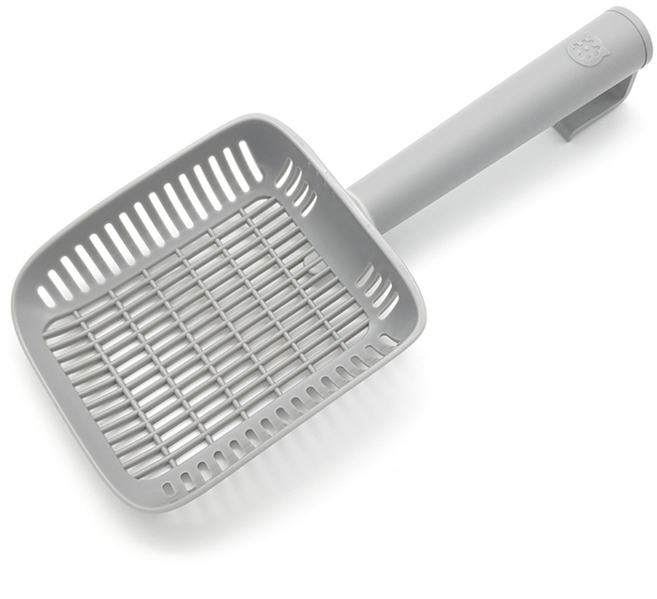 캣츠태그 고양이 깔끔 묘래삽 걸이형 모래삽, 그레이, 1개