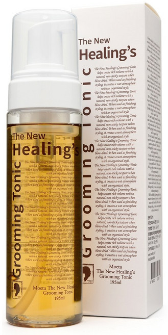 모에타 더 뉴 힐링스 그루밍 토닉 195ml 폼제형의 워터왁스 빠른 스타일링, 1개