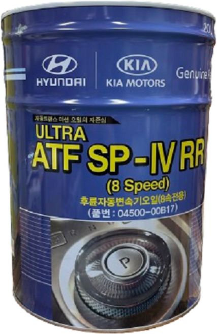 현대 순정 미션오일 현대모비스 미션오일 자동 기어오일 ATF SP-IV RR 20L, 1개