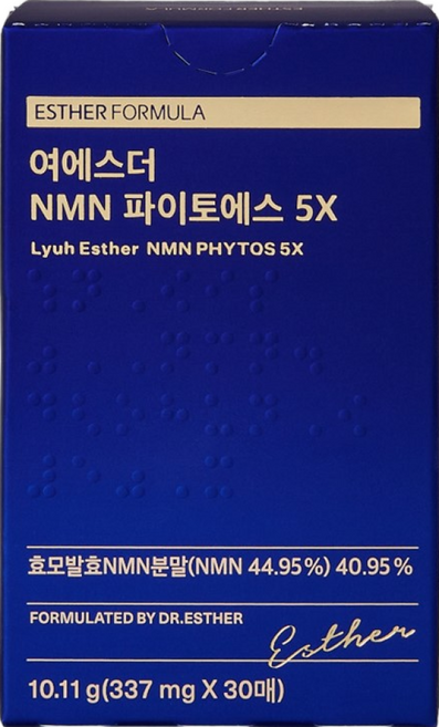 에스더포뮬러 여에스더 NMN 파이토에스 5X 효모 필름 30p, 10.11g, 1박스