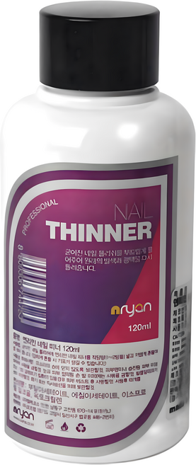 NRYAN 엔리안 띠너 120ml, 1개