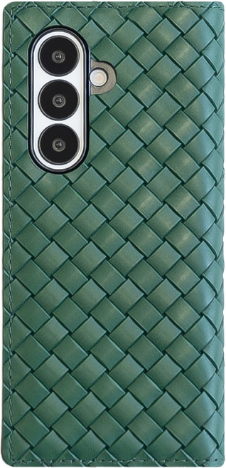 클레뷰 갤럭시 Z폴드 지갑 가죽케이스 위빙 다이어리