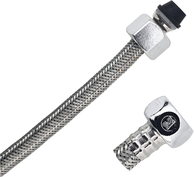 변기 호스 양변기 고압호스 조절대 연결 국산 (스프링내장), 1개