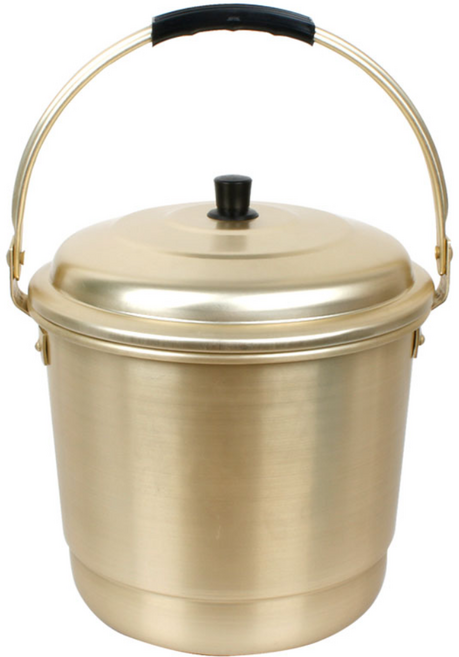 카시안 황들통 CH 양은 들통 곰솥 찜기 찜통 양동이 냄비, 소