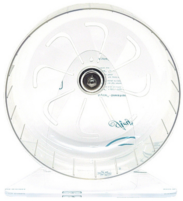 펫존 바람개비 쳇바퀴 아크릴스탠드 26cm, 혼합색상, 1개