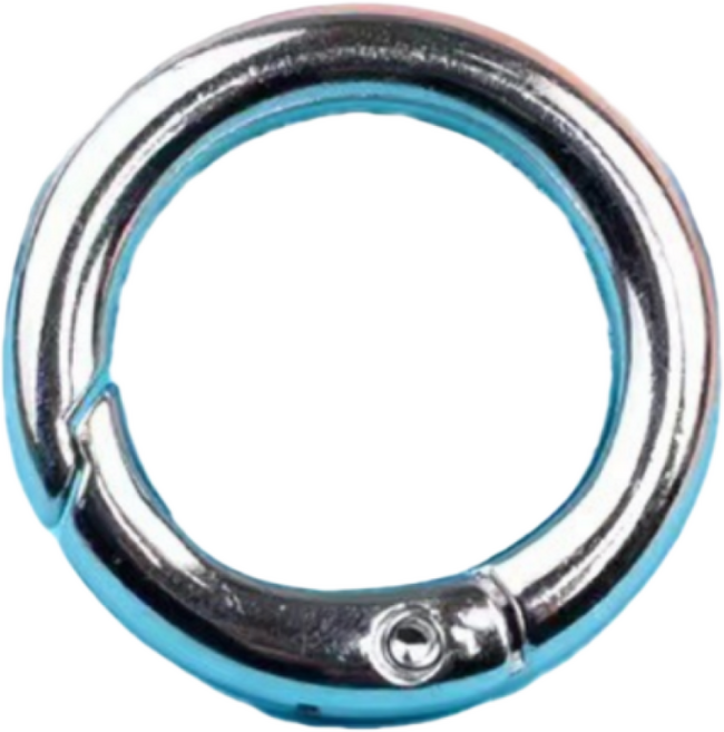 오픈형 오링 25mm, 실버, 20개