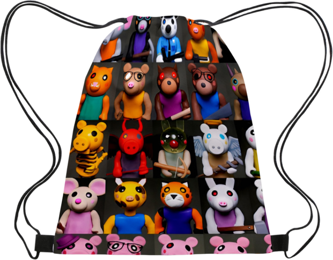 모아컴퍼니 로블록스 스포츠 다용도 가방 신발 주머니 스트링백