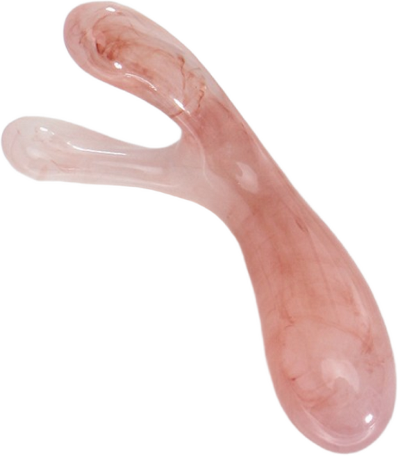 로에드 괄사 마사지기 림프순환 얼굴 턱선 미간 마사지 스틱, 1개