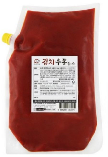 소니또 김치우동소스 2kg, 2개