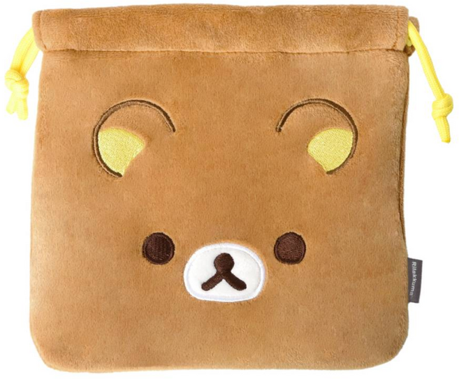 리락쿠마 조리개 파우치