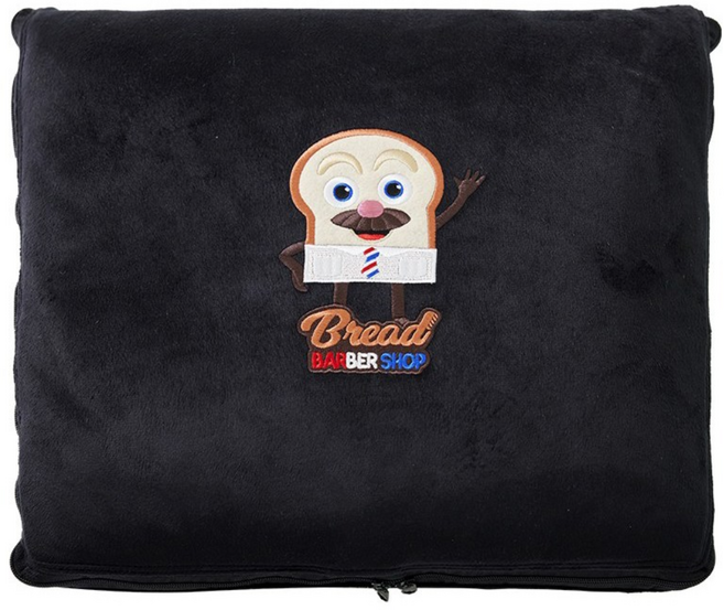 브레드 이발소 온열쿠션 온열담요 usb 블랭킷, 1150(가로) X 1600(세로)