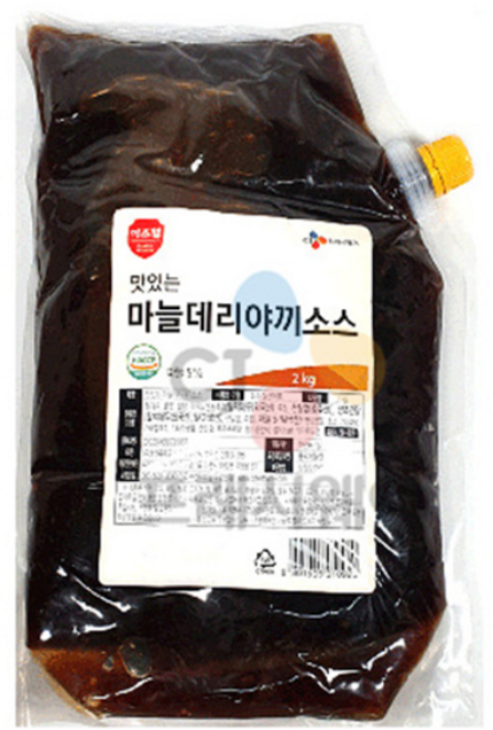 이츠웰 마늘데리야끼소스, 5개, 2kg