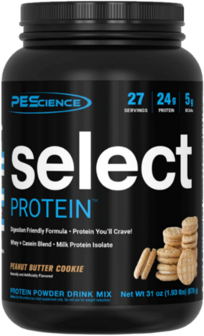 SELECT 프로틴- 유청+카제인 5:5 단백질 조합 [PEScience], 초콜릿 피넛버터맛(27서빙), 1개, 878g