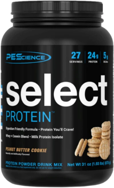 SELECT 프로틴- 유청+카제인 5:5 단백질 조합 [PEScience], 초콜릿 피넛버터맛(27서빙), 1개, 878g - 쿠팡
