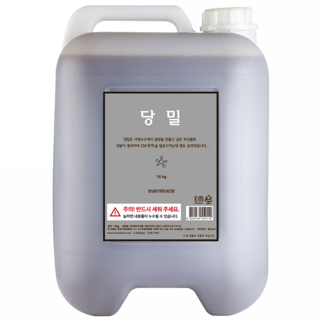 당밀18kg 보조사료 배지 배합사료첨가제 미생물먹이 발효보조제, 18kg, 1개