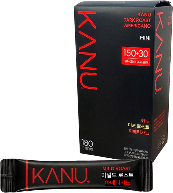 커피 다크 아메리카노180T, 162g, 180개입, 1박스