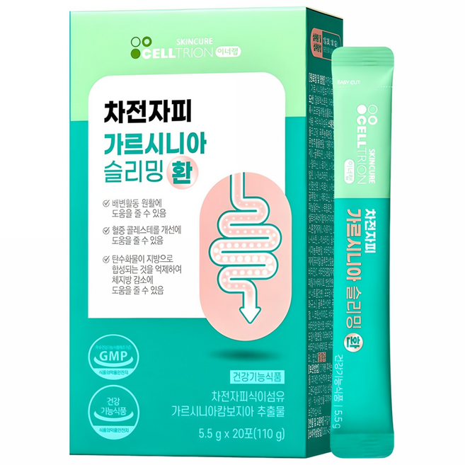 이너랩 차전자피 가르시니아 슬리밍 환, 110g, 1개