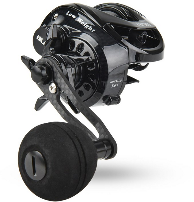 베이트릴 경량 125g 선상 쭈꾸미 갑오징어 카본 드랙, IKAI LWC 152 좌핸들