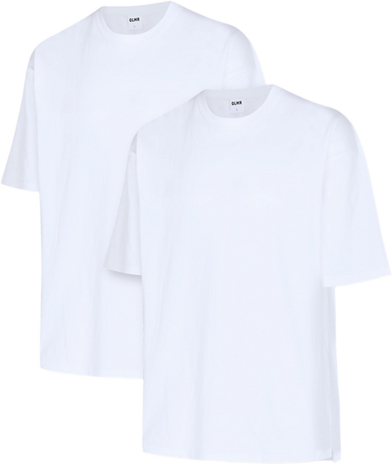 글래모어 GLMR 스탠다드 오버핏 남성 반팔티