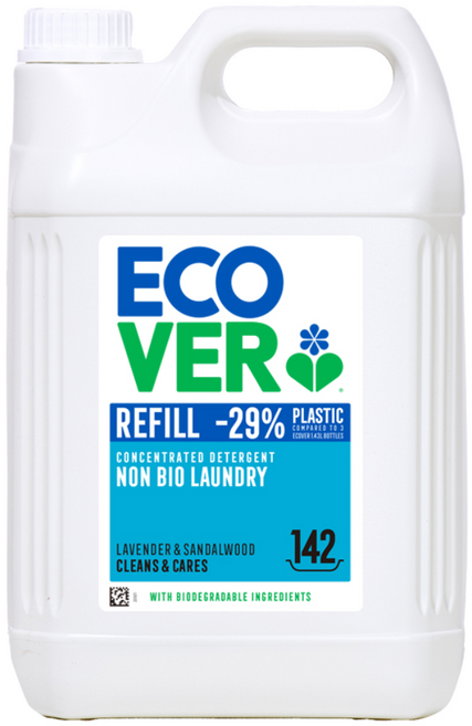 에코버 고농축 세탁세제 라벤더 샌달우드 리필, 5L, 1개
