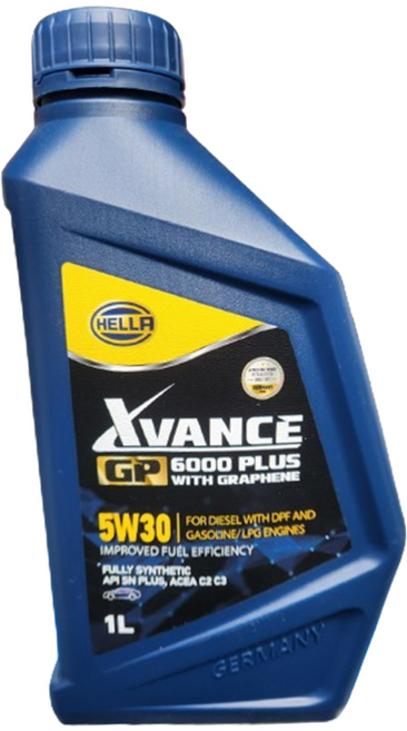 헬라 XVANCE GP 6000Plus 5W30, 1개, 1L