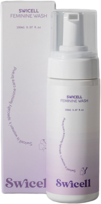 스위셀 여성청결제 프리지아향 가려움완화 건조감없는 워시, 1개, 150ml