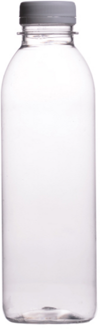 원형 음료 페트병 화이트캡, 500ml, 45개