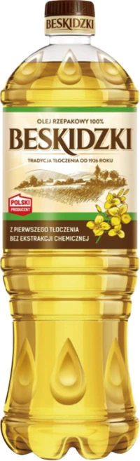 베스키스키 NON GMO 압착 카놀라유 식용유, 1개, 1L - 쿠팡