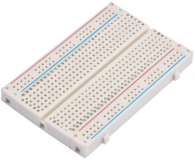아두이노 브레드보드 400홀(Mini Breadboard 400 tie-points), 1개